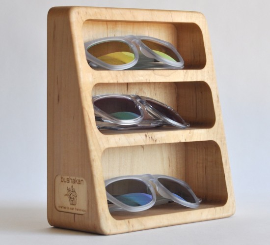 Bushakan's 3 pocket storage in maple