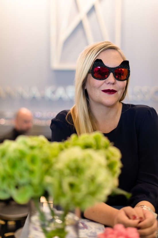 Anna-Karin Karlsson wearing When Trouble Comes to Town