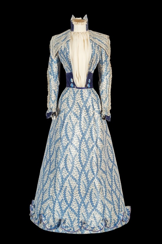 Blue Dress worn by Elisabeth Empress of Austria