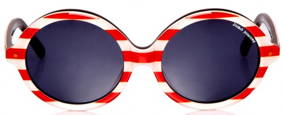 Sunny in perky red/white stripes by Zoobug